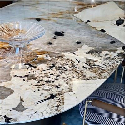 पेंडोरा मार्बल डाइनिंग रूम टेबल